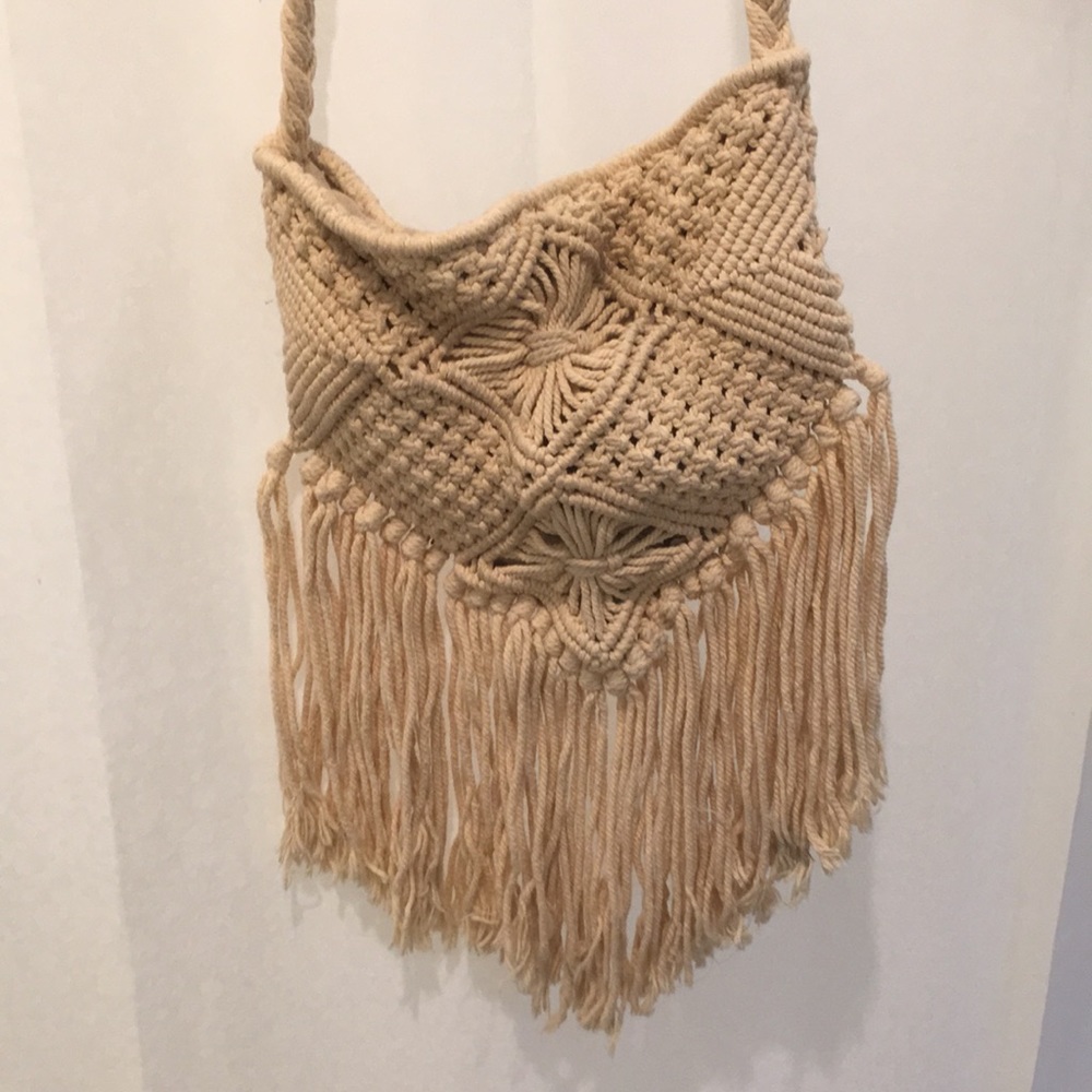 Macrame purse